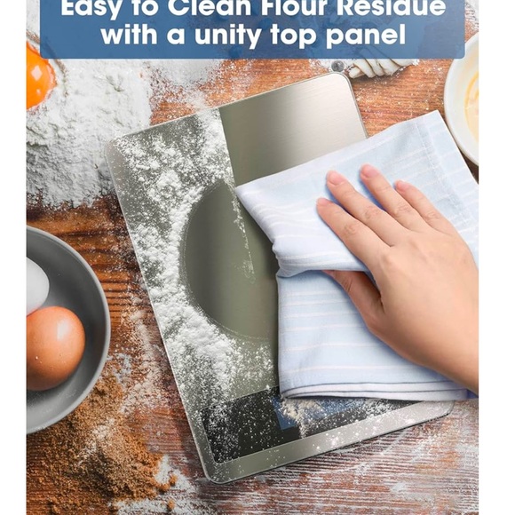 NIB Nicewell Food Scale, 22lb Digital Kitchen Scale for Cooking Baking, silver - Picture 4 of 9